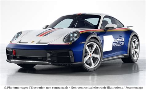 Schaalmodel Porsche 911 Dakar 2023 Roughroads 1 18 Norev