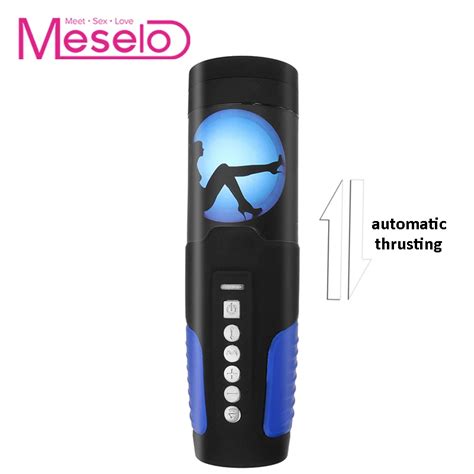 Meselo Male Masturbator For Man Blowjob Vibrator Sex Mechine Thrusting Voice Interaction