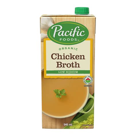 Organic Low Sodium Chicken Broth – Pacific Foods Canada