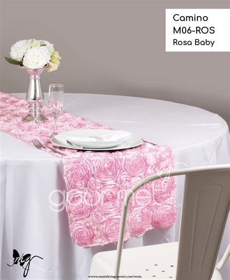 Camino M06 ROS Rosa Baby Mantelería Gourmet