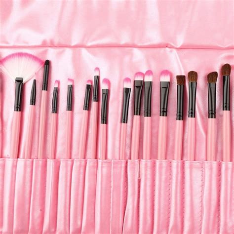 Maquillaje Kit Set De 24 Brochas Profesionales Con Estuche Meses Sin