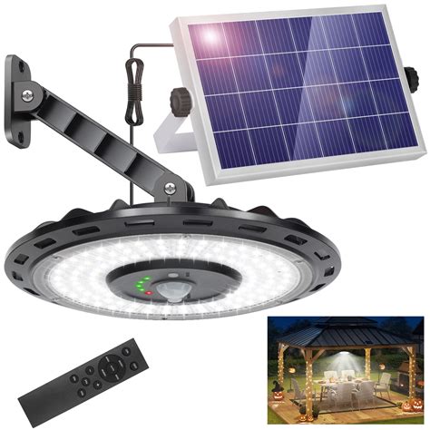 Ropelux Solar Lights Indoor Outdoor 3000LM Dimmable 5 Modes 2 For All