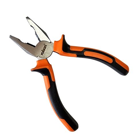 150mm Combination Pliers 21046 Drop Forged Steel Jaws With Non Slip