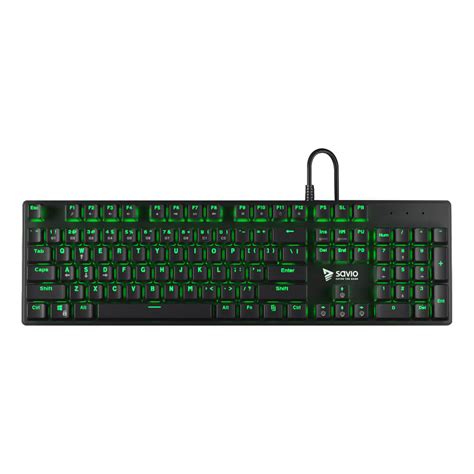 Tastatura Mecanica Gaming Profesionala Savio Tempest Rx Full Tkl