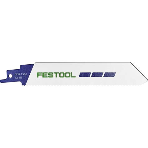 Festool Reciprocating Saw Blades, 4-3/4'' Long, Metal/Steel, HSR 150/1 ...