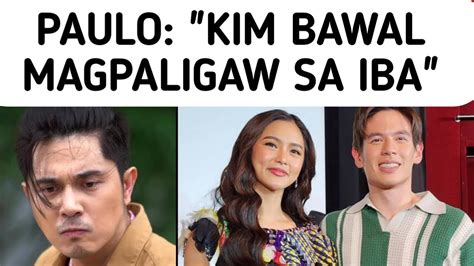 PAULO AVELINO NAGSELOS SA PANLILIGAW NI JAKE EJERCITO KAY KIM YouTube