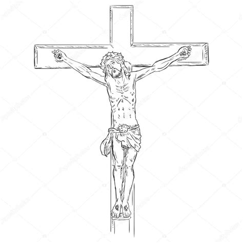 Jesus Crucifixion Drawing At Getdrawings Free Download