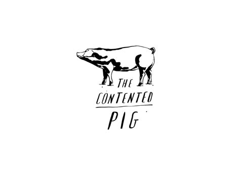 The Contented Pig Dieline
