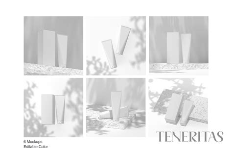 Cosmetic Packaging mockup on Behance