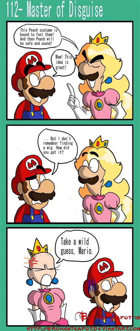 Master Of Disguise Mario Funny Mario Comics Mario