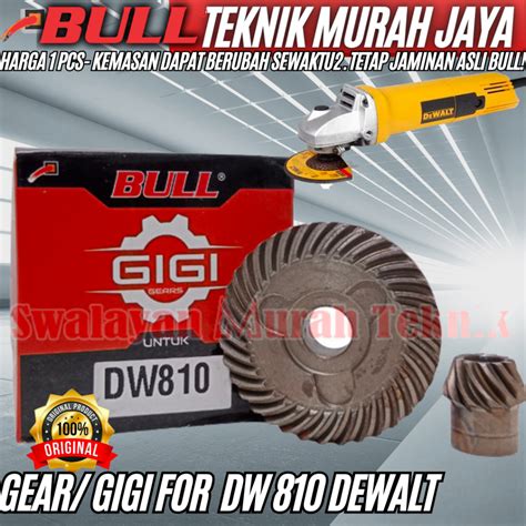 Jual BULL DW810 Gear Gigi Mesin Gerinda Tangan 4 Inch Dewalt DW 810