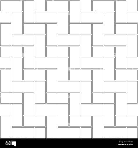 Brickwork Texture Seamless Pattern Simple Appearance Of Header Brick