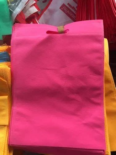 White Plain D Cut Non Woven Grocery Bag Capacity 5 Kg At Rs 180 Kg In