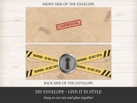 Editable Escape Room Last Minute Printable T Voucher For Instant Download Editable Escape