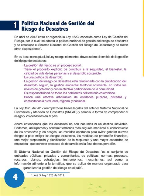 Gu A Para La Participaci N Comunitaria En La Gesti N De Riesgo De