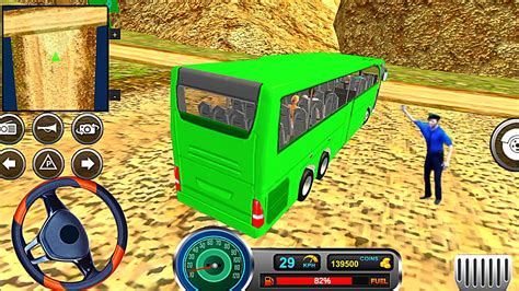 Uphill Offroad Bus Driving Simulator Tourist Passengers Bus Games