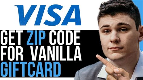 How To Get A Zip Code For A Vanilla Visa Gift Card Best Way