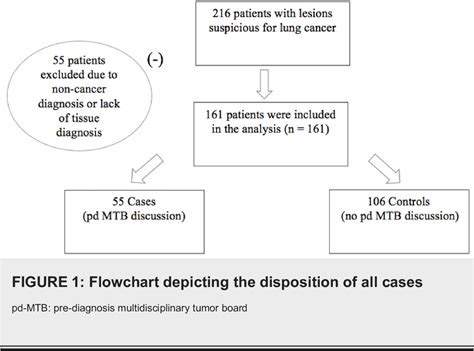 Figure 1 From Pre Diagnosis Multidisciplinary Tumor Board And Time To Staging In Lung Cancer