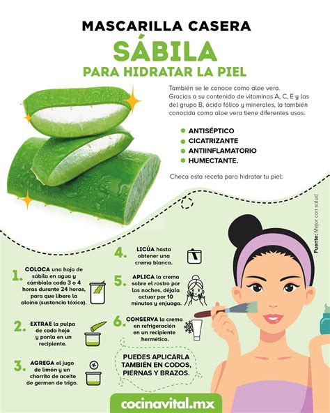 Aloe vera o sábila para hidratar la piel lucirá doblemente hermosa