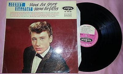 Popsike JOHNNY HALLYDAY RARE 33 TOURS VINYLE NOUS LES GARS NOUS