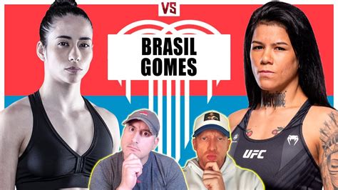 Ufc Kansas City Bruna Brasil Vs Denise Gomes Prediction Bets Dfs