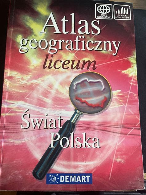 Atlas Geograficzny Liceum Demart Gliwice Kup Teraz Na Allegro Lokalnie