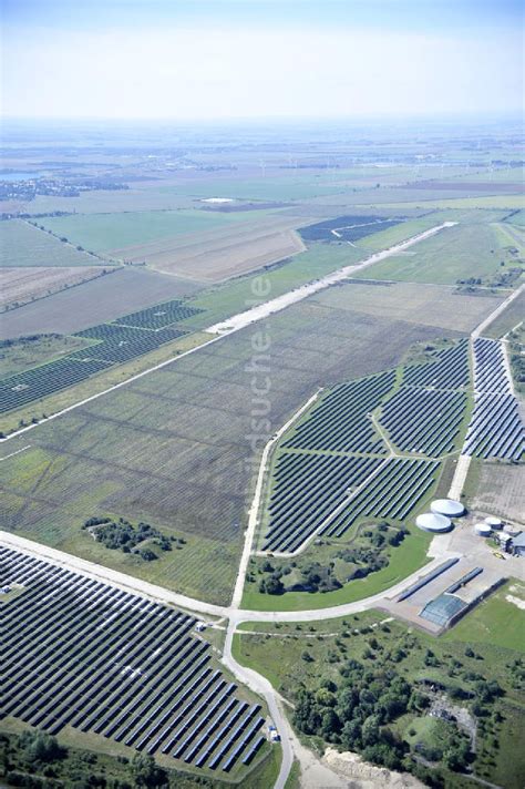 K Then Aus Der Vogelperspektive Solarpark Auf Dem Flugplatz K Then