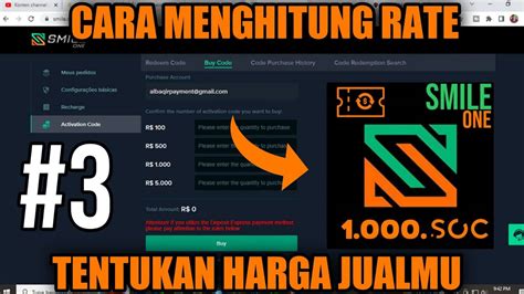 CARA MENGHITUNG RATE DAN MENENTUKAN HARGA JUAL DIAMOND MOBILE LEGENDS