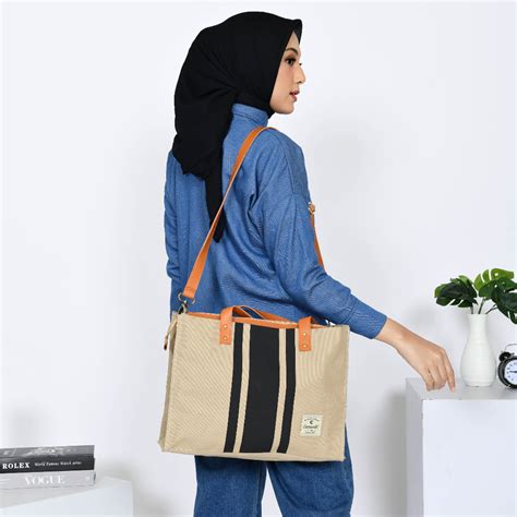 Jual Tas Tote Bags Selempang Wanita Premium Model Handbag Tas Slempang