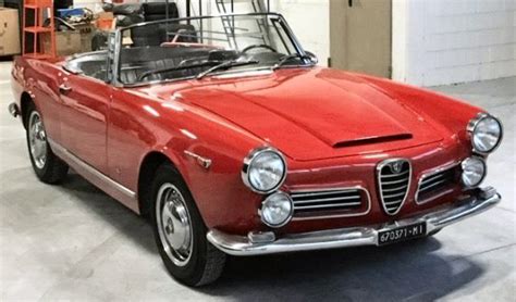 1962 Alfa Romeo 2600 Spider Touring