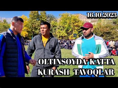 ZOXID BEKMUROT SAMI UMAR POLVON OLTINSOYDA KATTA KURASH YouTube