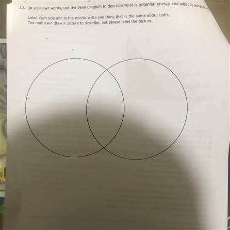 Kinetic And Potential Energy Venn Diagram Alternator