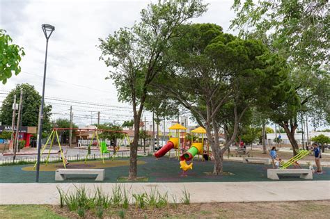 Barrio Los Naranjos Con Nueva Infraestructura Se Recupera La Plaza