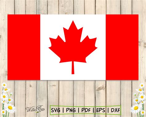 Canadian Flag SVG Silhouette Clipart Cut File Canada Shirt - Etsy