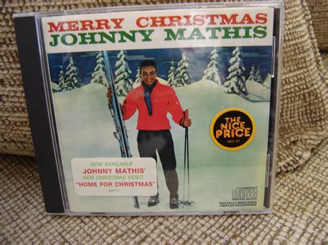 MERRY CHRISTMAS JOHNNY MATHIS CD - THE BEST CHRISTMAS CD EVER MADE - A MUST HAVE!