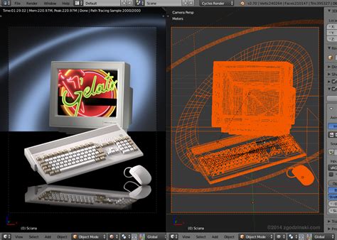 Amiga Technologies Poster Remake In 3d By Zgodzinski On Deviantart