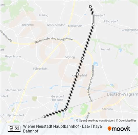 S2 Route Schedules Stops Maps Flughafen Wien Bahnhof Updated