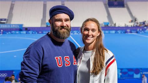 Kylie Kelce Supports The Us Womens Hockey Team At The Paris Olympics