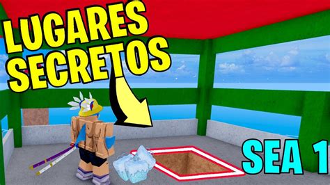 TODOS LOS LUGARES SECRETOS De BLOX FRUITS ROBLOX 1 YouTube