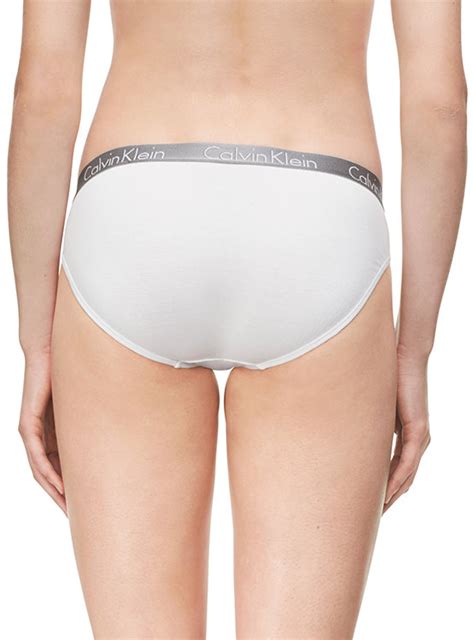 Ripley Calz N Algod N Mujer Calvin Klein Blanco Radiant Cotton Bikini