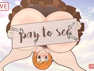 Zwiastun STREAMERKA KAMERY NAMI ZOSTAŁA WYRUCHANA one Piece Hentai Anime Sex Kreskówka Porno
