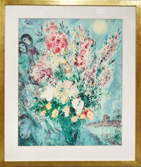 Marc Chagall Bouquet De Fleurs Mutualart