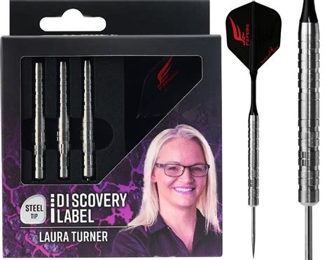 Cosmo Darts Discovery Label Laura Turner Steeldart 24/26 Gram ...