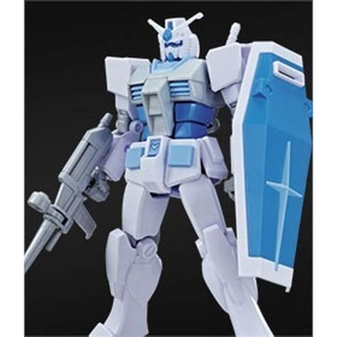 Entry Grade Rx Gundam Round Box Gunpla Snow Image Color Ver