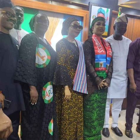 Photos From Tonto Dikeh As She Officially Joins The APC Declares Full