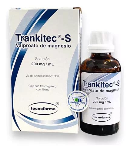 Trankitec S Valproato De Magnesio Solución 200 Mg ml C 40ml