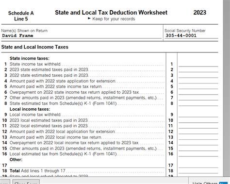 Irs Schedule 1 Additional Income Worksheets Library