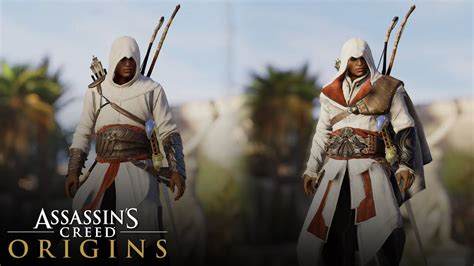 Assassins Creed Origins How To Unlock Altair And Ezio Outfits All