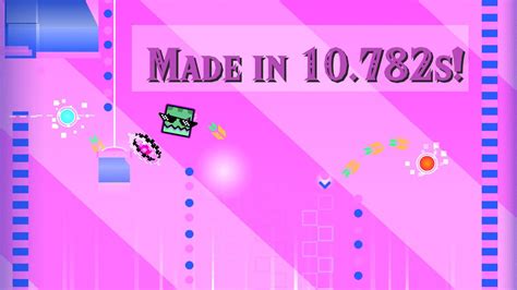 How I Made A Rate Worthy Level In Minutes Geometry Dash