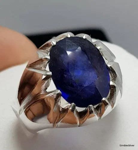 Sapphire Ring Design For Man Factory Sale | bellvalefarms.com